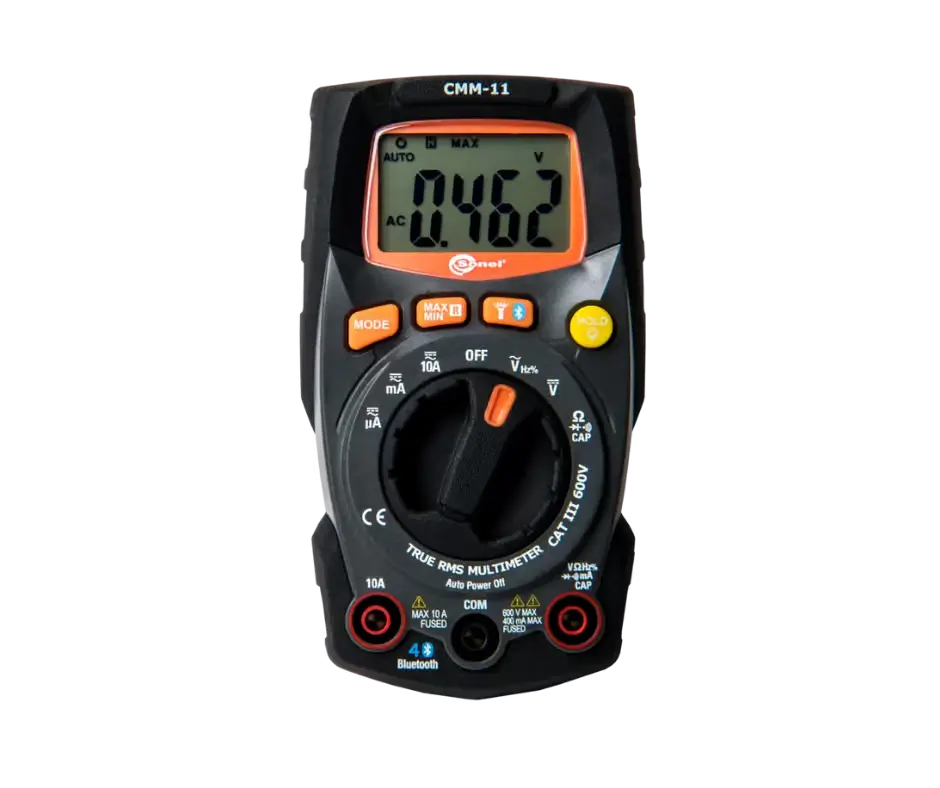 Multimetro digital 600V CA-CC 10A
